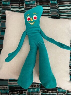 Vintage Poseable 1982 Gumby Plush Doll